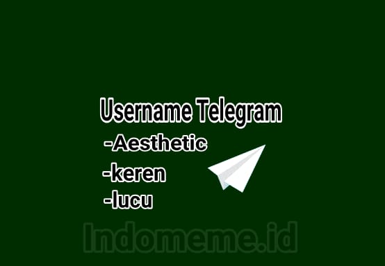 Username Telegram Aesthetic